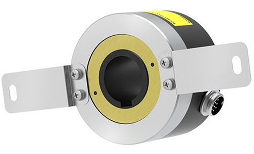 Autonics hollow shaft encoder with through hole, E100H35-10000-3-T-24